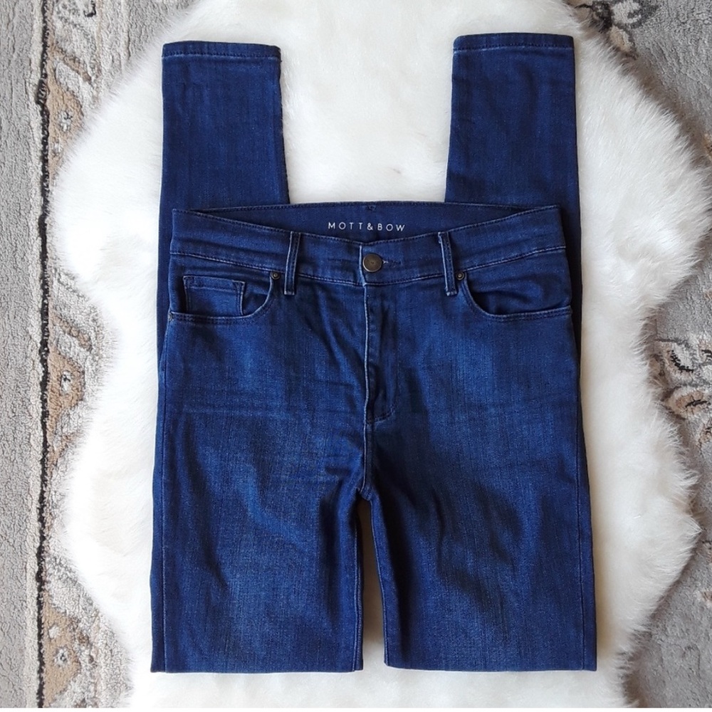 MOTT & BOW High Rise Skinny Jean - Eldridge - Picture 2 of 7